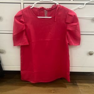 hot pink shein shirt,